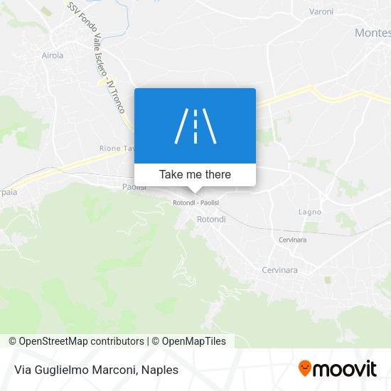 Via Guglielmo Marconi map