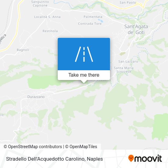 Stradello Dell'Acquedotto Carolino map
