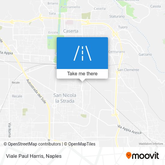 Viale Paul Harris map
