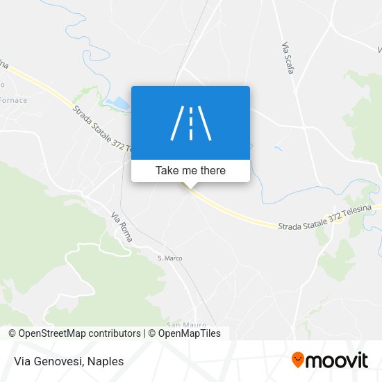 Via Genovesi map