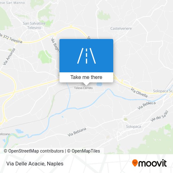 Via Delle Acacie map