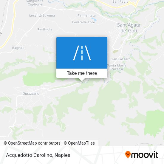 Acquedotto Carolino map