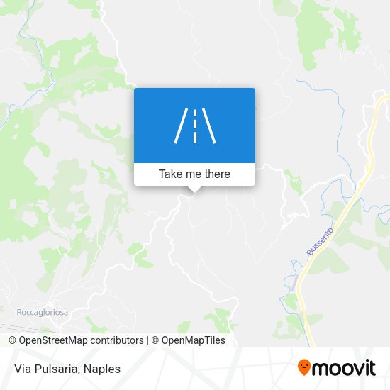 Via Pulsaria map