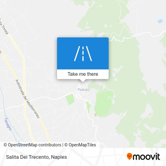 Salita Dei Trecento map