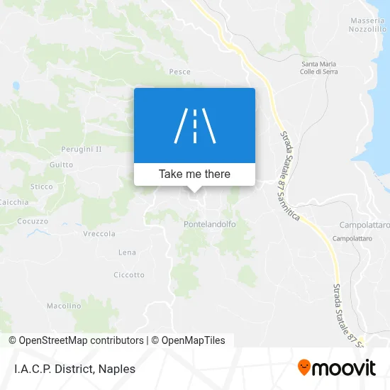 I.A.C.P. District map