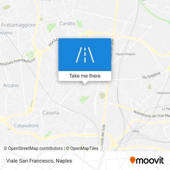 Viale San Francesco map