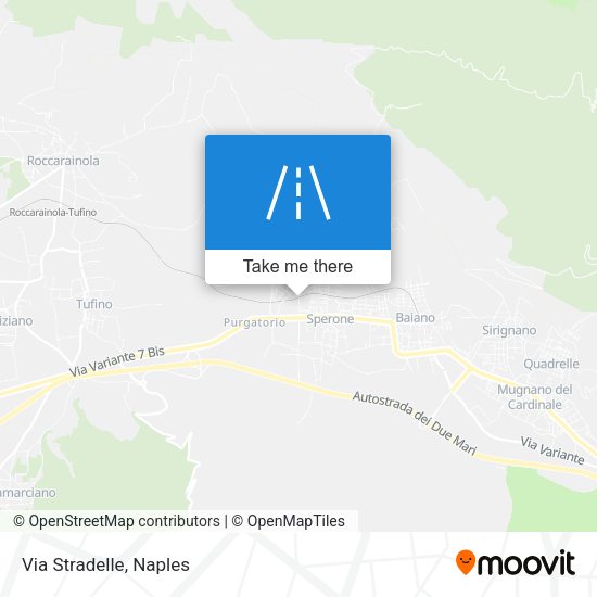 Via Stradelle map