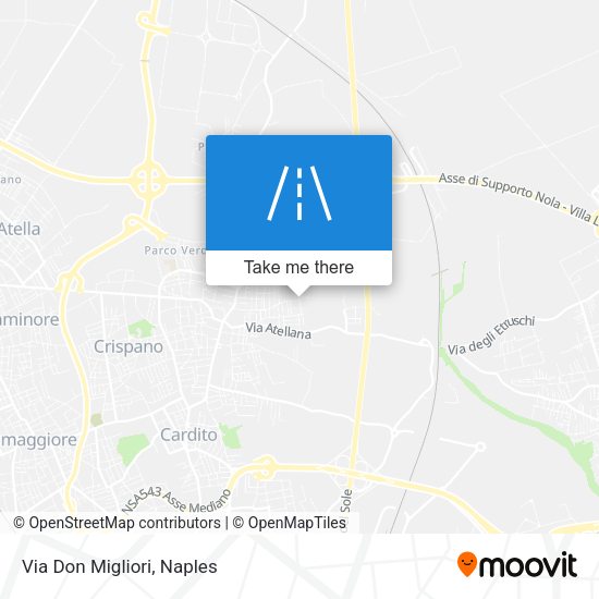 Via Don Migliori map