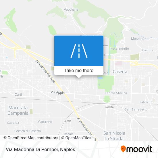 Via Madonna Di Pompei map