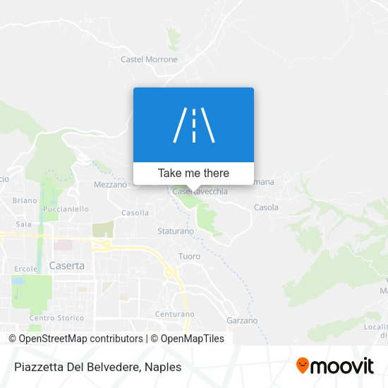 Piazzetta Del Belvedere map