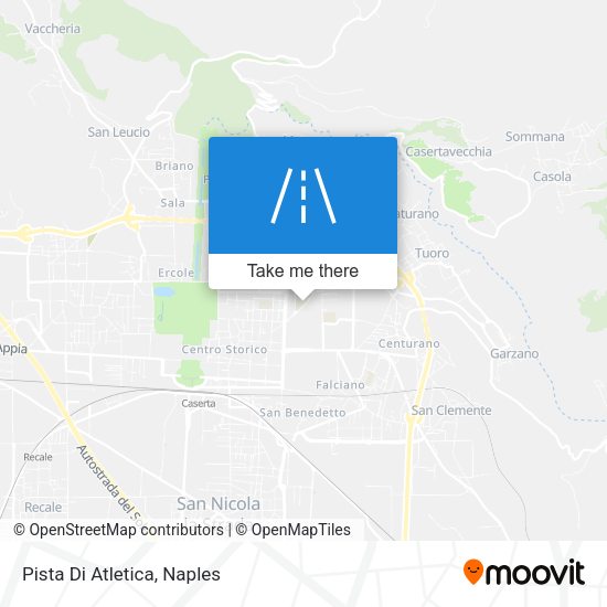Pista Di Atletica map