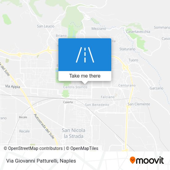 Via Giovanni Patturelli map