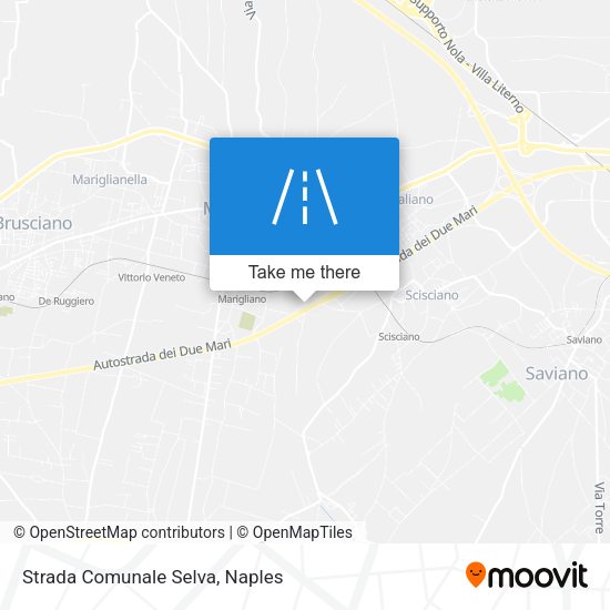 Strada Comunale Selva map