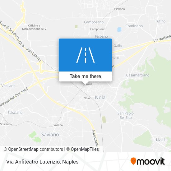 Via Anfiteatro Laterizio map