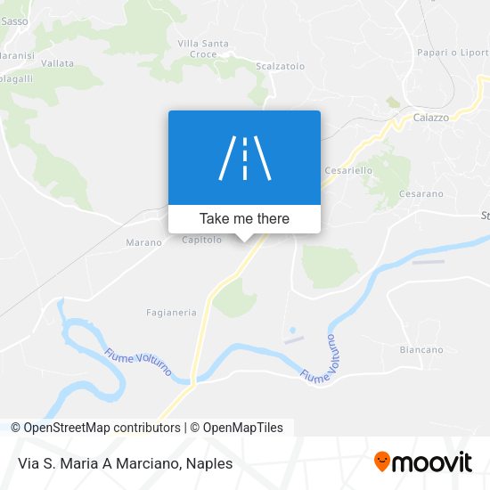 Via S. Maria A Marciano map
