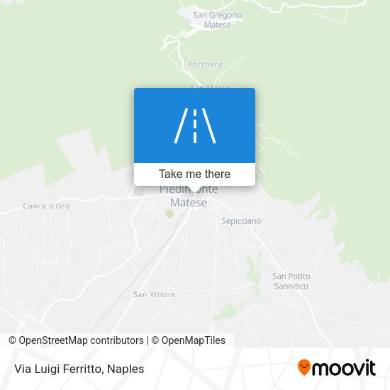 Via Luigi Ferritto map