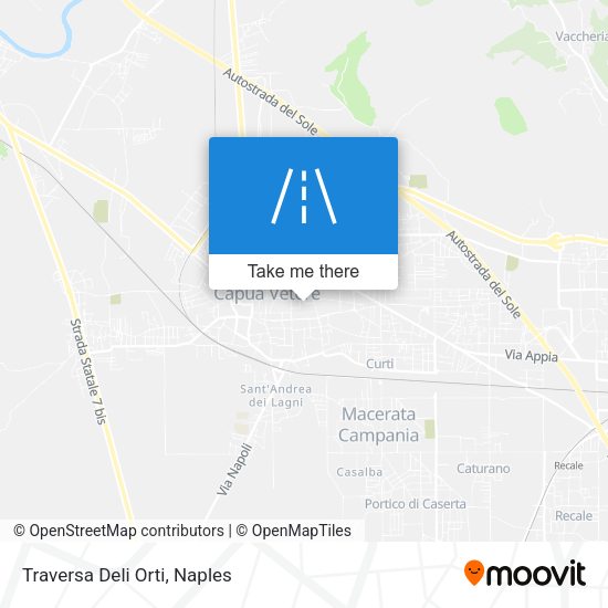 Traversa Deli Orti map
