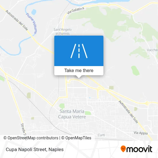 Cupa Napoli Street map
