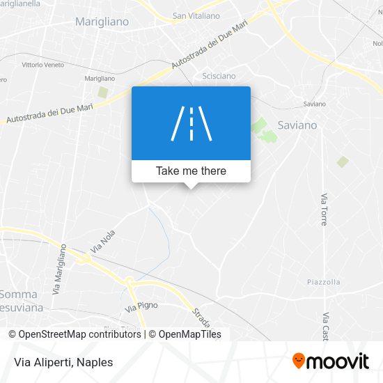Via Aliperti map