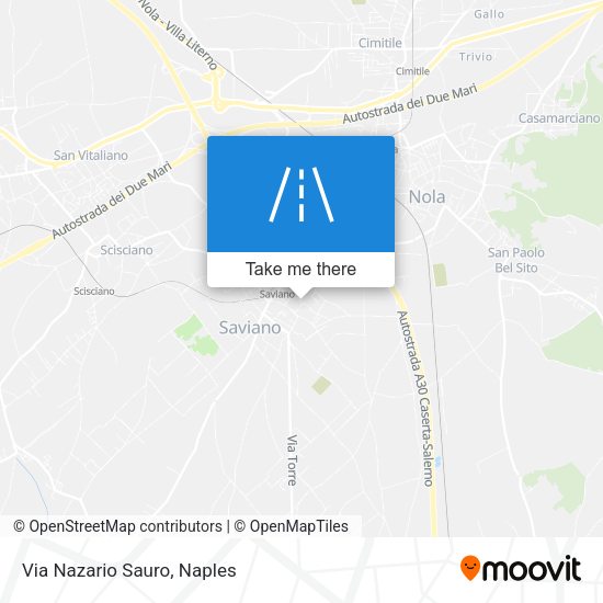Via Nazario Sauro map