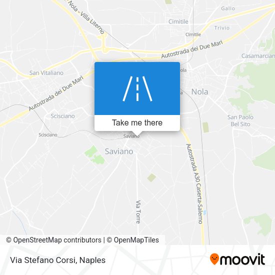 Via Stefano Corsi map
