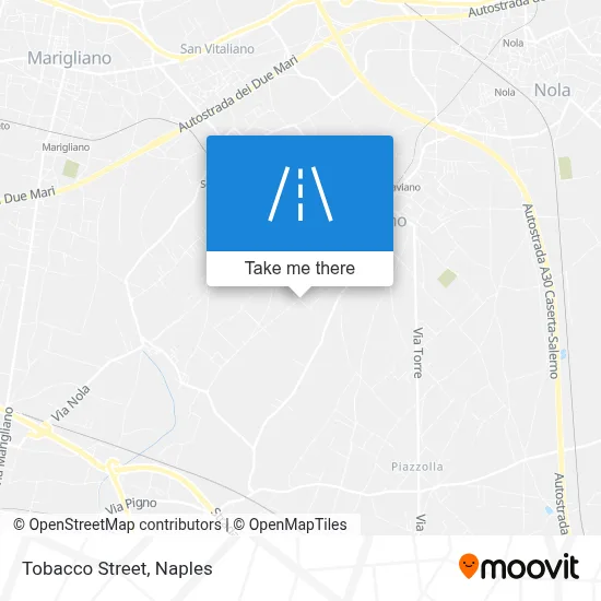 Tobacco Street map