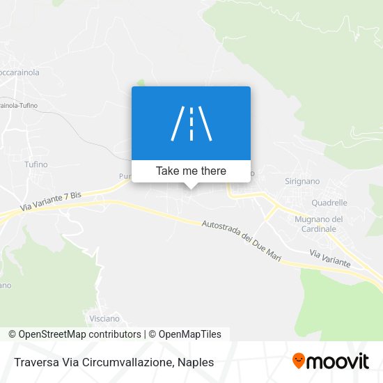 Traversa Via Circumvallazione map
