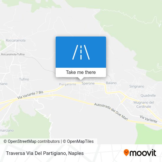 Traversa Via Del Partigiano map