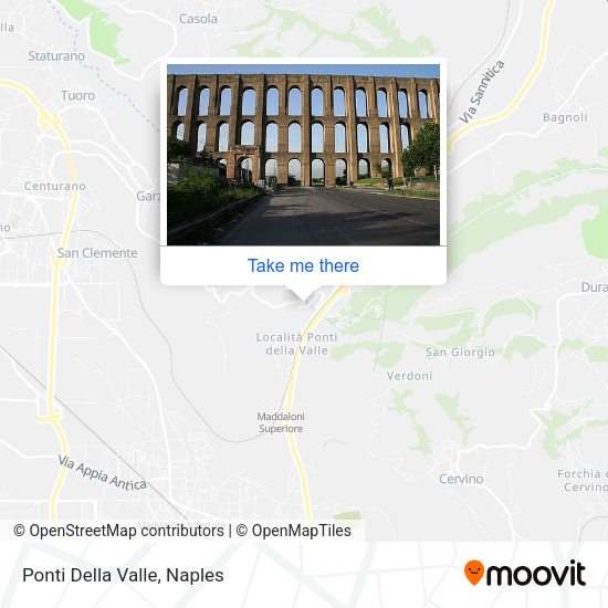 Ponti Della Valle map