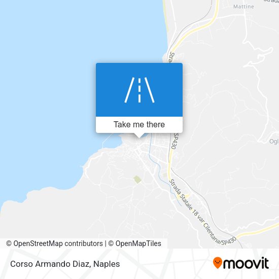 Corso Armando Diaz map