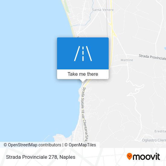 Strada Provinciale 278 map