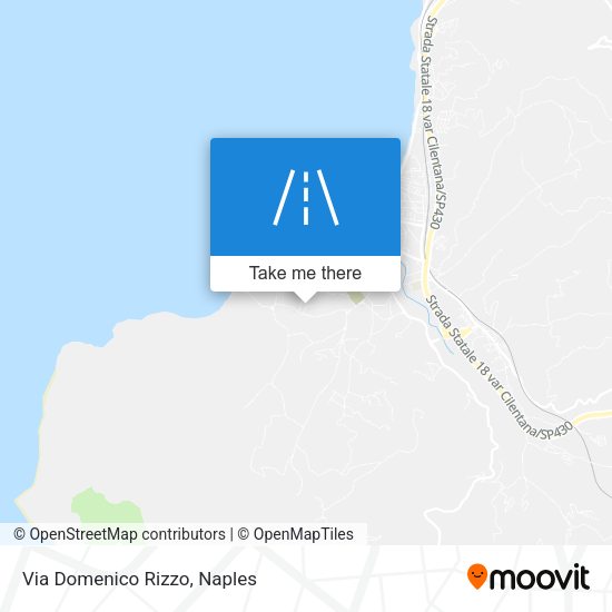 Via Domenico Rizzo map