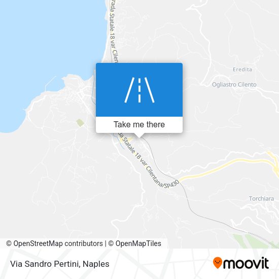 Via Sandro Pertini map