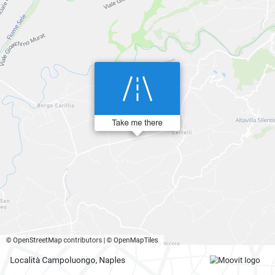 Località Campoluongo map