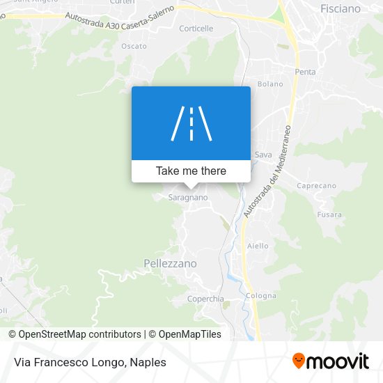 Via Francesco Longo map