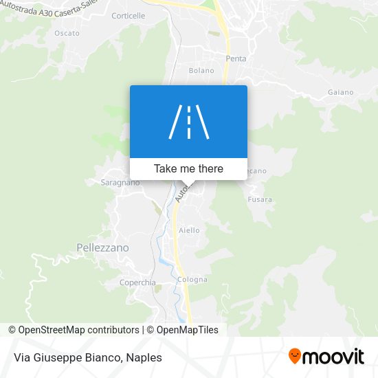 Via Giuseppe Bianco map