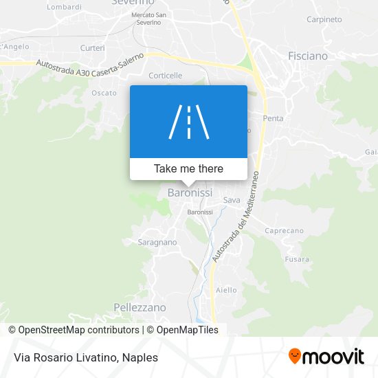 Via Rosario Livatino map
