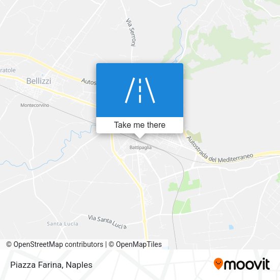 Piazza Farina map