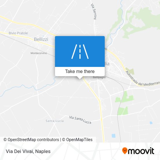 Via Dei Vivai map