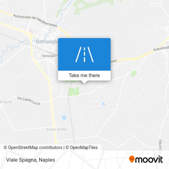 Viale Spagna map