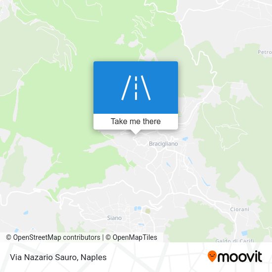 Via Nazario Sauro map