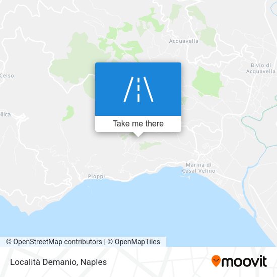 Località Demanio map