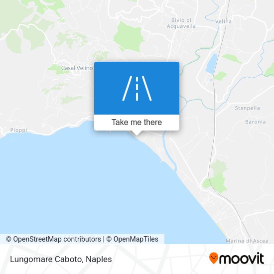 Lungomare Caboto map