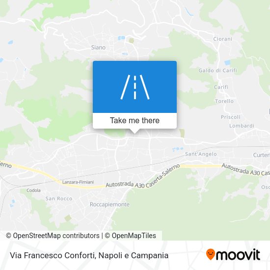 Via Francesco Conforti map