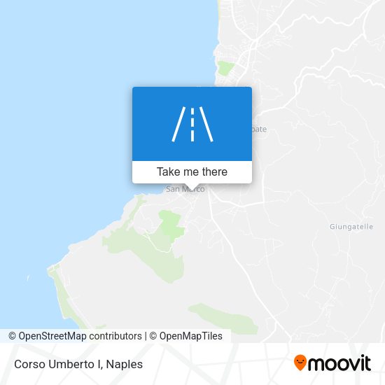 Corso Umberto I map