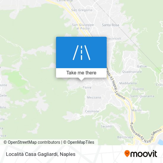 Località Casa Gagliardi map