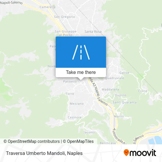 Traversa Umberto Mandoli map