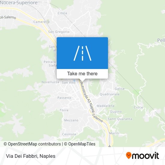 Via Dei Fabbri map