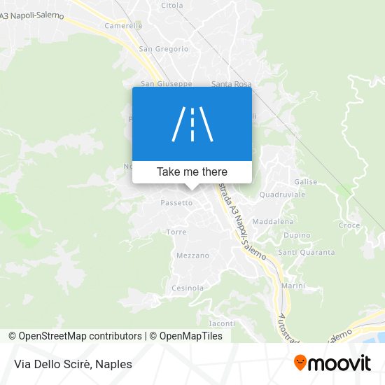 Via Dello Scirè map