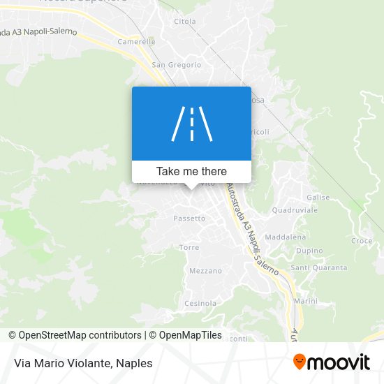 Via Mario Violante map